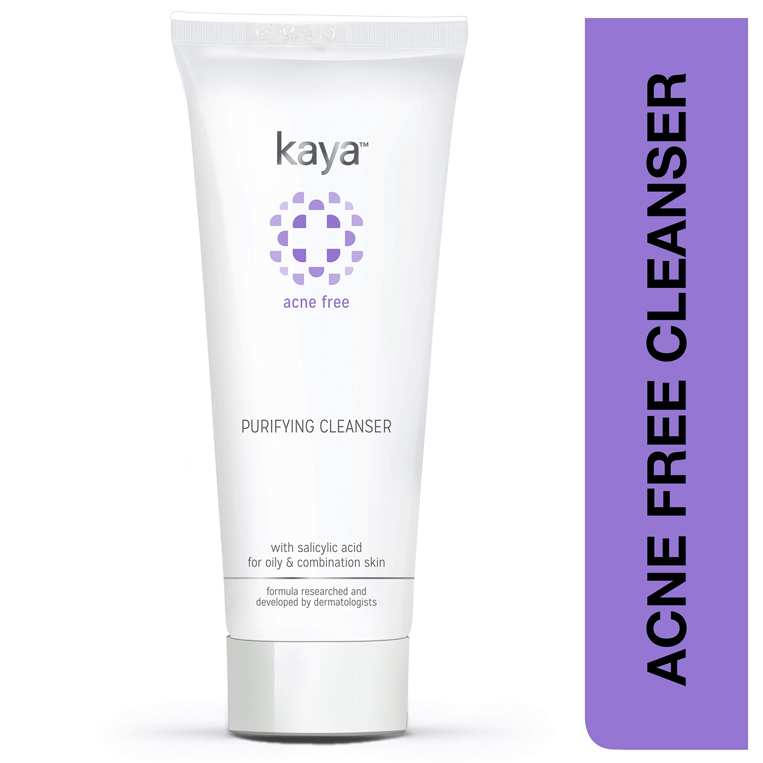 Kaya Clinic Acne Free Purifying Cleanser, Salicylic Acid enriched face