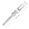 thumbnail image 2 of Beaupretty Universal Head Steel Jack Adapter Silver for Drum Set with Drop Joint, 2 of 8