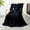 Black, variant on TRUSTWARMTH Electric Heated Blanket Throw - 50" x 60" Fast Heating Blanket with 6 Heating Levels & 4 Hours Auto off, Soft Sherpa & Waffle Pattern,Black