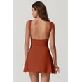 thumbnail image 2 of Vestido deportivo QINSEN sin mangas para mujer Tennis Brick Red S, 2 of 6