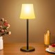 thumbnail image 1 of Rechargeable Cordless Table Lamp, Dimmable LED Desk Lamp 3 Colors, Touch Control Battery Operated Table Lamp, IP54 Waterproof Bedside Lamp for Dining, 1 of 4