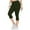 Green, variant on Women Plus Size Yoga Pants High Waist Workout Fitness Yoga Pants 7/10 For&nbsp;Comfy&nbsp;And Supportive Wear Red,XL