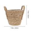thumbnail image 5 of Raindrops Seagrass Basket  Woven 20CM, 5 of 6