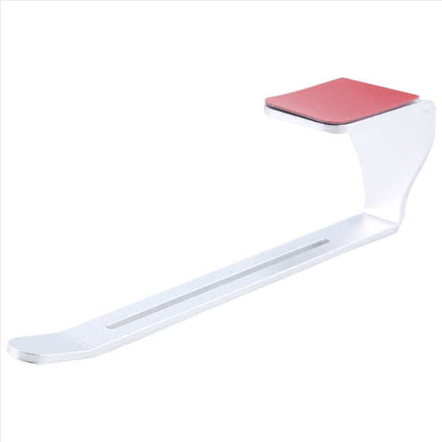 Organizador de Tapa de Vaso para Utensilios de Cocina - Horizontal - Organizador de Tapa Autoadhesivo para Montaje Debajo del Gabinete, Color Plateado