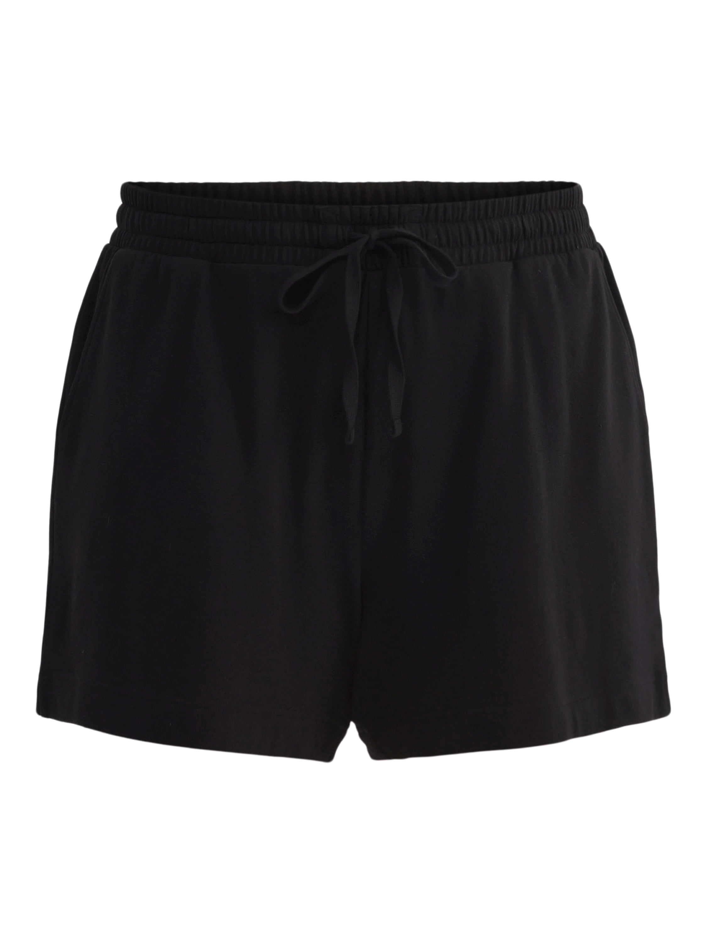 Terra & Sky Women’s Plus Size Pull On French Terry Cloth Shorts with Pockets, 5” Inseam, Sizes 0X-5X