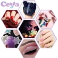 thumbnail image 5 of Ceya 3.8oz/ 110g Polvo de brillo ultra fino Brillo de oro rosa 1/128, 5 of 5