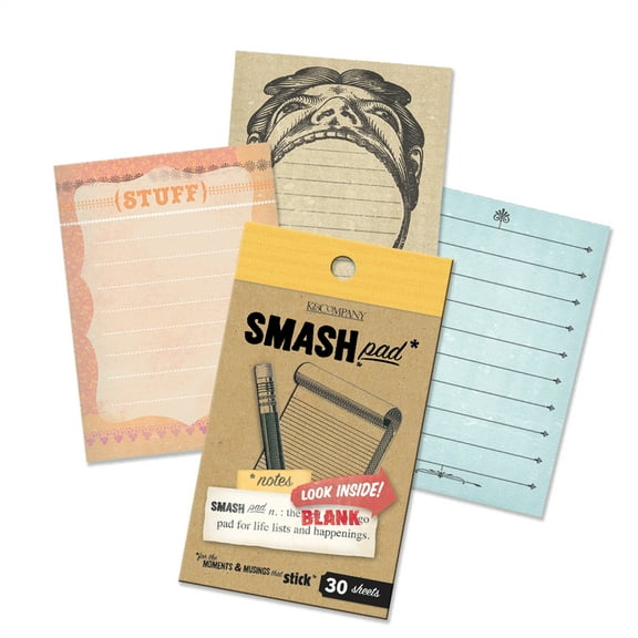 K & Company 2.25"x4.25" Blank Smash Pad