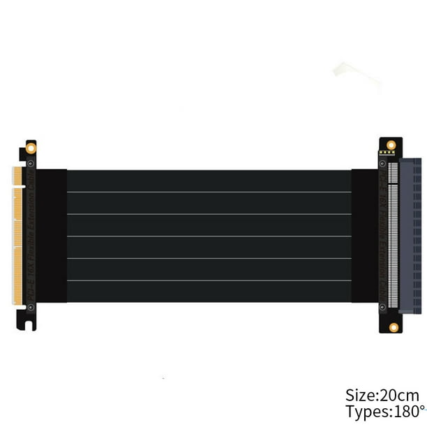 Calidaka Stable Parts Extension Cable Slot Pc Pci E 3 0 16x To Pcie X16 Graphics Cards Walmart Com Walmart Com