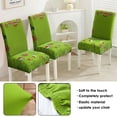 thumbnail image 2 of Chair Covers for Dining Room Chairs Stretch Printed Dining Chair Cover Set Of 4,Washable Elastic Kitchen Chair Slipcovers, Removable Seat Protector for Home or Party, 2 of 8