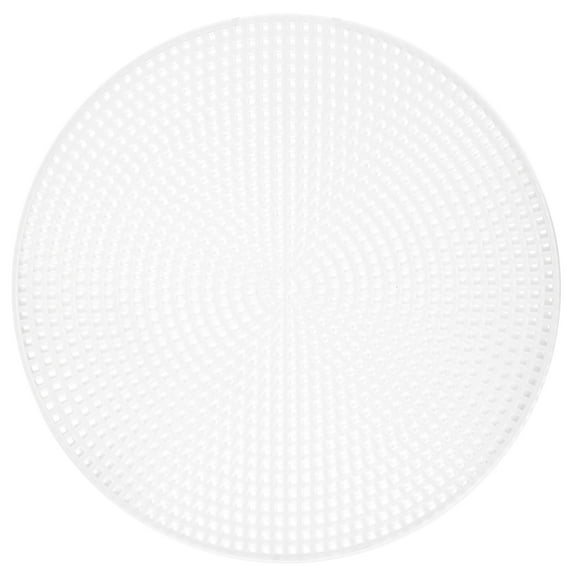 Cousin Plastic Canvas Shape 7 Count 6"-Circle Clear