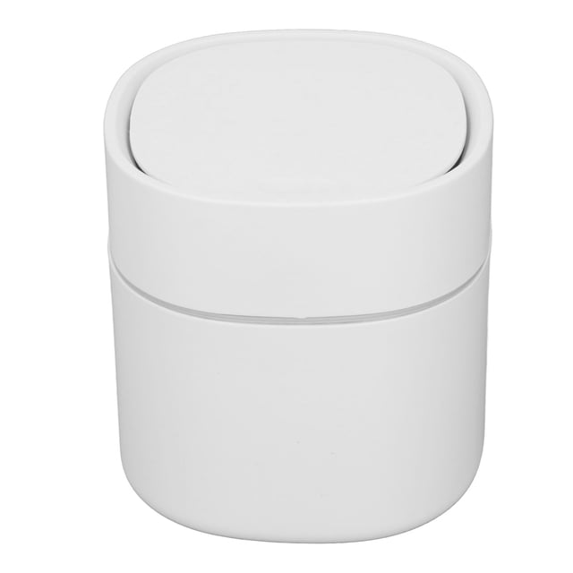 Mini Bote de Basura de Escrtorio, Bote de Basura Pequeño de Escritorio, Bote de Basura Pequeño de Diseño Simple Conpa, Bote de Limpieza para Almacenamiento de Desechos para