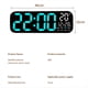 thumbnail image 2 of Reloj Digital Grande con Pantalla LED, Temperatura, Fecha y Semana, Brillo Ajustable de 10°, con Control Remoto., 2 of 5