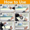thumbnail image 5 of 16.4Ft x 2Inch/Roll Window Condensation Absorber - Anti Condensation Remover for Window Condensation Absorbent Strip Tape for Absorbing Water and Keeps Dry, 5 of 5