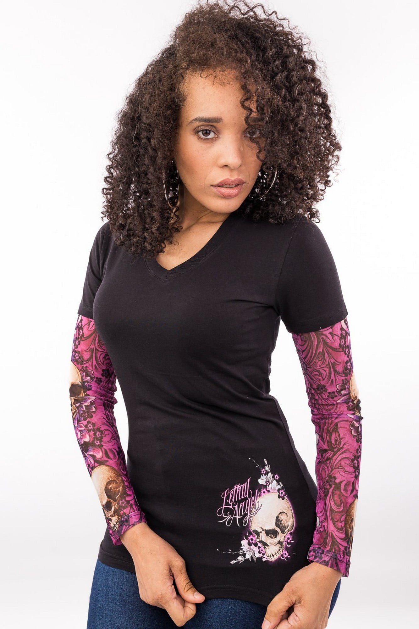 Tattoo Long Sleeve Tops for Women for sale  eBay