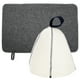 thumbnail image 1 of EeaseMX 1 juego de gorro de fieltro resistente al calor, transpirable y grueso para sauna., 1 of 8
