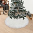 thumbnail image 2 of Falda Del Árbol de Navidad Color Sólido Falda Del Árbol de Navidad Conjunto de Navidad Decoración Del Árbol de Navidad Decoraciones Del Árbol de Navidad, 2 of 6