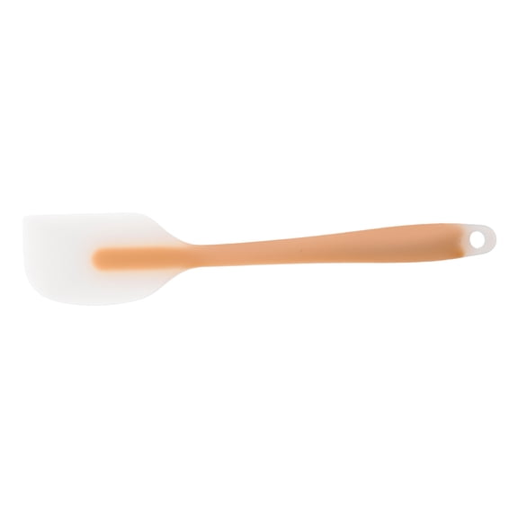 COOPHYA Orange Silicone Spatula with Handle, Kitchen Utensil for Baking, Cooking and Food Preparation