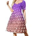 thumbnail image 1 of Vestido de manga corta de la nave espacial Tierra de noche en Epcot. Vestido de noche para mujer. Ropa para mujer., 1 of 7