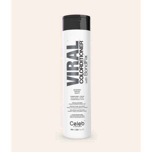 Viral Graphite Colorditioner for Color-Treated Hair, Semi-Permanent Hair Color Conditioner