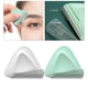 thumbnail image 5 of 2 piezas Herramienta Cuchillo ligero Facial Facial Facial Acero inoxidable Desafío Removerl Maquillaje Triángulo para mujer , blanco verde Macarena recortadora de cejas, 5 of 8