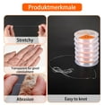 thumbnail image 2 of pitrice Stretchy Elastic Line For Beading Non-toxic And High Elasticity For Handiwork Non-shedding Thread White  0.8mm, 2 of 6