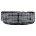 thumbnail image 6 of Animal Planet Calming Dog Bed for Small & Medium Size Dogs ( Gray Plaid ) - 19 inch Round Donut Washable DogBed, Anti-Slip, Fits up to 25 lbs, 6 of 6