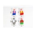 thumbnail image 4 of 4 pieces of finger dolls Mermaid Little Red Riding Hood cartoon finger doll baby educational props, 4 of 5