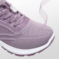thumbnail image 6 of XIMIN Women Men Mesh Sneakers Running Hands Free Shoes with Chunky Sole Lace-Up Round Toe Slip-ins Fashion Sneakers Breathable Anti-Slip Athletic Footwear, 6 of 7