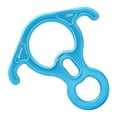 thumbnail image 4 of Dispositivo de seguro shamjiam 50kN 11000 Lbf 8 descensores aleación de aluminio alta resistencia cuerda Azul descensor, 4 of 8