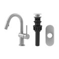thumbnail image 2 of Stylish Single Handle 9-inch Stainless Steel Pull Down Dual Function Bathroom Faucet B-114S, 2 of 13