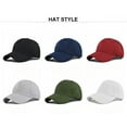 thumbnail image 4 of American Flag Embroidered Hat, Adjustable Fit USA Baseball Cap for Men Women, Dad Hats, Outdoor Ball Caps for Casual Wear, 4 of 9
