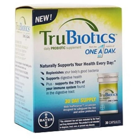 TruBiotics Daily Supplément probiotique capsules 30 capsules (pack de 3)