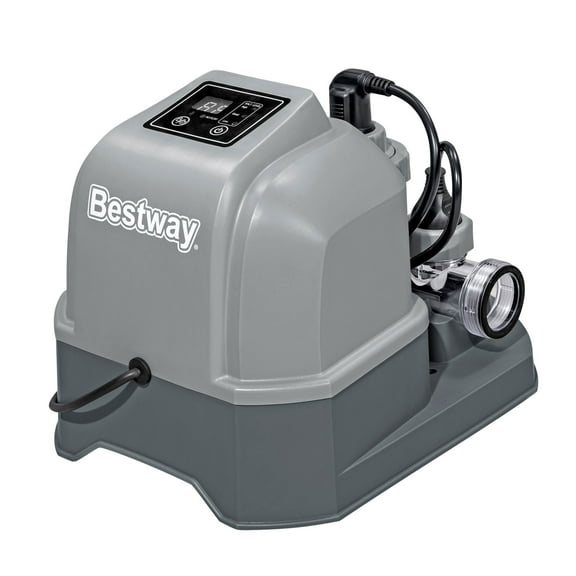 Bestway Hydrogenic 6 G/H Saltwater Chlorinator for Above Ground Pools up to 7,000 Gallons