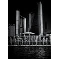 thumbnail image 2 of Carson, Brian 19x24 White Modern Wood Framed Museum Art Print Titled - Toronto City Hall No 25, 2 of 4