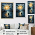 thumbnail image 4 of Designart "The Sacred River in Hindu Traditions II" Hinduisim Wall Art Living Room, 4 of 5