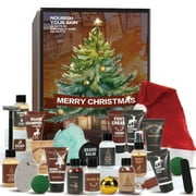Advent Calendar 2025 for Men Christmas Gifts,24 Pcs Beard Grooming Bath & Body Care Sets for Holiday Gifts Idea