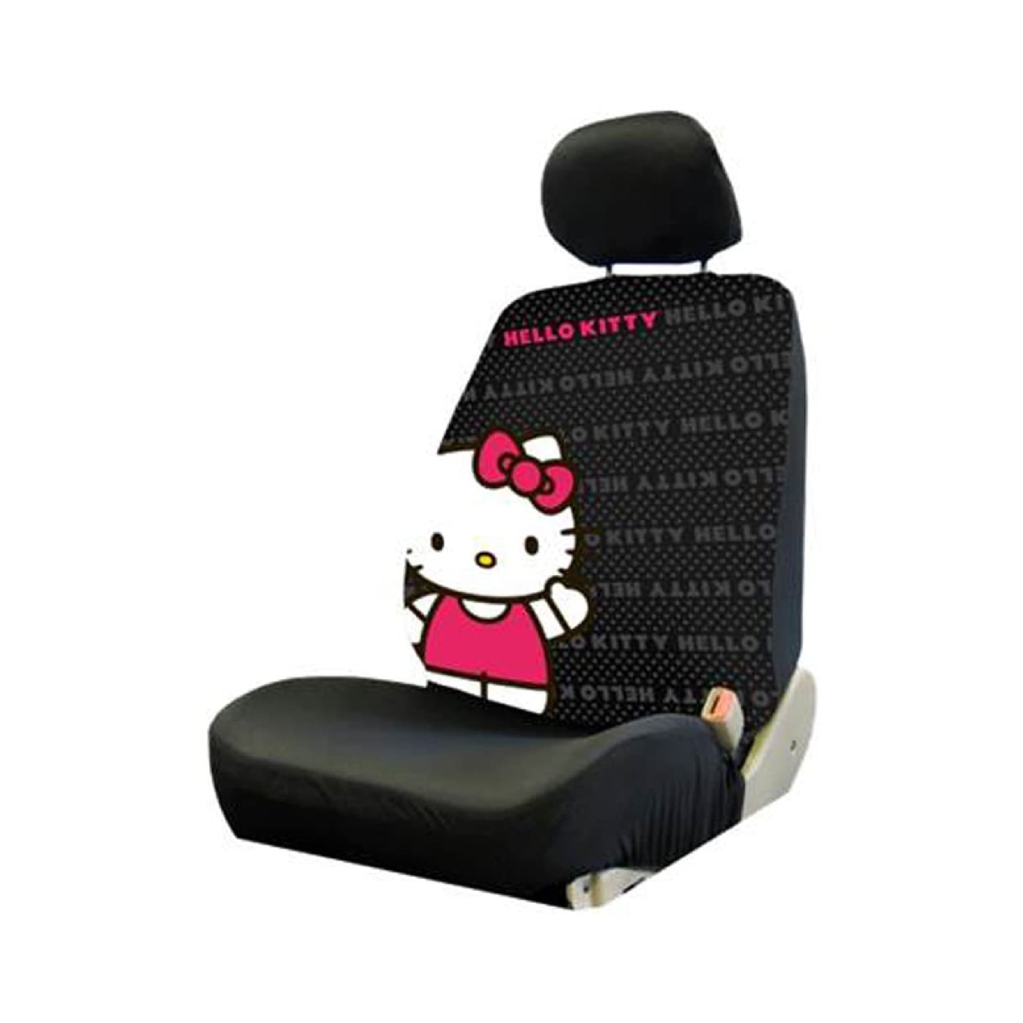 3 pcs Genuine Hello Kitty Car Seat Belt Pad & Sun Shades Blinds Disney for Kids 