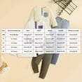 thumbnail image 3 of TOWED22 Toddler Baby Girl Fall Clothes Long Sleeve Shirt Tops and Bell Bottoms Pants 2 Piece Outfits for Girls Size:18-24 M,Color:Sky Blue, 3 of 6