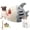 Gray, variant on Shark Cat Bed Cave, Soft Plush Pet Bed for Cats & Small Dogs, Cozy Warm Hideout House for Indoor Use