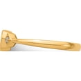 thumbnail image 4 of 14K Yellow Gold Pear Bezel Ruby And Diamond Ringsize 7 - Jbsp, 4 of 5