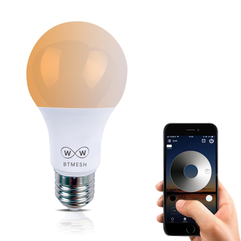 golf paneel Het beste Smart LED Lamp E27 WLAN Warm White Bulb Dual Color Temperature 9W 806LM  Stepless Dimmable LED Light Wi-Fi Lamp - Walmart.com