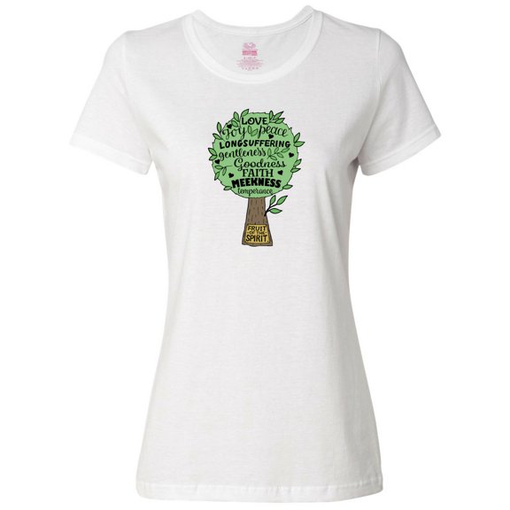 Inktastic Fruit of the Spirit Bible Quote Women's T-Shirt