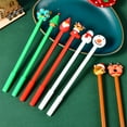 thumbnail image 3 of 50pcs Vibrant Cartoon Character Gel Ink Pens - Fine 0.5mm Point, Water-Based Black Ink, Ergonomic Design, Lightweight, Smooth Writing, Perfect for School, Office, Art, and Holiday Supplies, 3 of 5