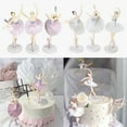 thumbnail image 5 of YongCo Charm Ballerinas Cake Decoration Set for Ballet Party Favor Supplies Ballet Girl Figure Cake Decoration, 5 of 10
