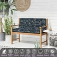 thumbnail image 5 of YLLN Porch Swing Cushions, Patio Furniture Cushions With 4" Thicken Backrest, Waterproof & Machine Washable, with Ties, Bench Cushions For Outdoor Furniture（Hummingbird And Flower）, 5 of 7