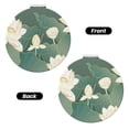 thumbnail image 2 of Kdxio Lotus Golden Line Pocket Mirror, 1X/2X Travel Makeup Mirror 2-Sided Folding Small Mirror Portable Double-Sided Magnifying Cosmetic Mirror for Gift-Round Shape, 2 of 9