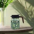 thumbnail image 3 of Vintage Floral Pattern Tea Pots Stainless Steel Thermal Carafe with Built In Infuser and Lid for Hot Drinks Durable Heat Retaining, 3 of 3