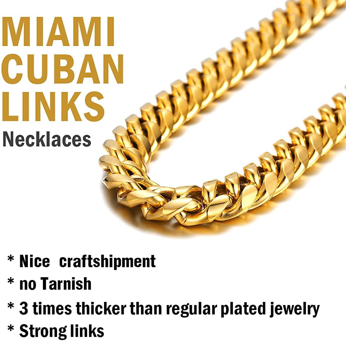 Jumwrit Dainty Cuban Chain Necklace Chunky Curb Link Chain Necklace Glass  Pendant Necklace Fashion N…See more Jumwrit Dainty Cuban Chain Necklace