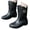 C1-Black, variant on Women Mid Calf Rain Boots Silicone Work Shoes Outdoor Camping Beach Walking Comfort All Season