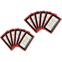 Pro Athletics - Quarterback Play Wristbands for Adult - 12-Pack Wrist Coach for All Sports with 3 Compartments